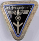 WWII GERMAN THIRD REICH SS NS FRAUENSCHAFT BADGE