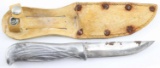 WWII US MURPHY COMBAT KNIFE & SCABBARD