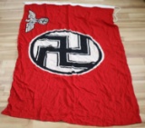 WWII GERMAN SS GOVERNMENT STATE SERVICE FLAG