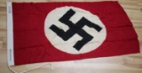WWII GERMAN SS NSDAP RALLY PARTY BANNER FLAG