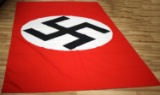 WWII GERMAN THIRD REICH NSDAP PARTY BANNER FLAG