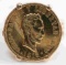1915 GOLD UN PESO CUBA COIN MOUNTED IN 14K RING