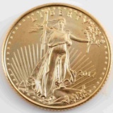 5.00 1 / 10 OUNCE AMERICAN GOLD EAGLE BU COIN 2017