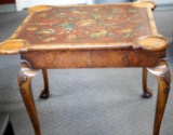 18TH CENTURY REVIVAL CHARLES TOZER PAINTED TABLE