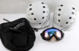 2 SMITH SNOW SKI SNOWBOARD HELMETS & GOGGLES