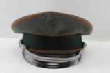 WWII GERMAN THIRD REICH SIGNAL CORPS VISOR CAP