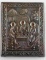 RUSSIAN IMPERIAL 84 SILVER TRAVELLING ICON TRINITY