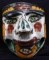 ANTIQUE HAND PAINTED CERAMIC MASK MAYBE MEXICAN