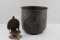 SIAMESE BRASS VESSEL & DEITY INCENSE BURNER