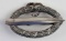 WWI IMPERIAL GERMANY AIRSHIP SERVICE BADGE SILVER