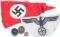 GERMAN WWII THIRD REICH PENNANT TRICOT WOUND BADGE