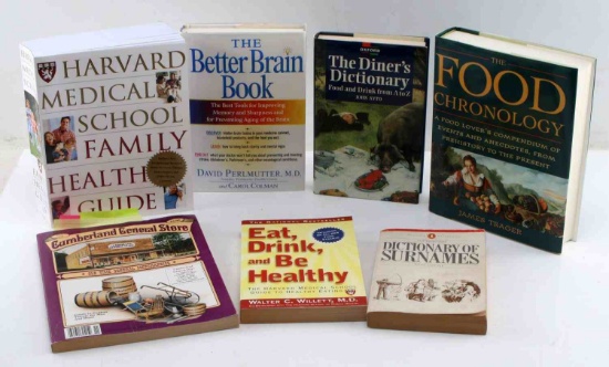 HARVARD MEDICAL SCHOOL HEALTH & FOOD THEMED BOOKS