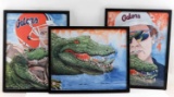 STEVE SPURRIER FLORIDA GATORS FOOTBALL PRINT LOT