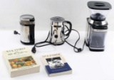 CUISINART & KRUPS COFFEE GRINDERS AEROSPRESSO