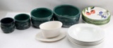 BOWLS MADE IN ITALY AMY GREEN WINDSOR BROWN