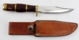 GERMAN MADE GOLDEN WESTEN SOLINGEN KNIFE & SHEATH