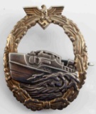 WWII GERMAN THIRD REICH KRIEGSMARINE E BOAT BADGE