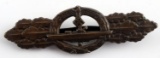 WWII GERMAN THIRD REICH KRIEGSMARINE U BOAT CLASP