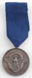 WWII GERMAN THIRD REICH POLICE LONG SERVICE MEDAL