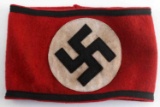 WWII GERMAN THIRD REICH WAFFEN SS ARM BAND