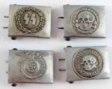 WWII GERMAN THIRD REICH WAFFEN SS BELT BUCKLE LOT