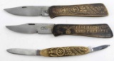 WWII THIRD REICH GERMAN POCKET KNIVES HITLER