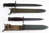 WWII UNITED STATES M1 BAYONET WITH SCABBARD LOT