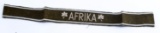 WWII GERMAN THIRD REICH AFRIKA CAMPAIGN CUFF TITLE