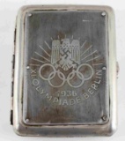 WWII THIRD REICH GERMAN OLYMPICS CIGARETTE CASE