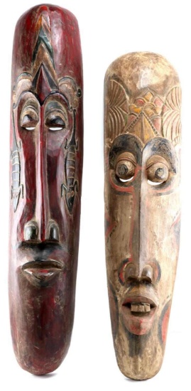 OCEANIA PAPUA NEW GUINEA TRIBAL ANCESTOR MASK