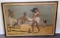 MID CENTURY AFRICAN OIL ON CANVAS SIGNED PAINTING