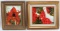 E. ARTHUR FLORAL OIL PAINTING ON CANVAS