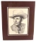 DONOVAN GATEWOOD SIGNED PRINT OF HANK WILLIAMS SR