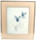MERLE IZARD SIAMESE CAT PRINT
