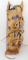 SMALL LEATHER BEADED DOLL ON CRADLEBOARD