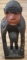 AFRICAN BULU WOODEN MONKEY STATUE