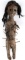 KONGO AFRICAN TRIBAL NAIL FETISH FEMALE FIGURE