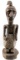 CARVED WOOD POLYCHROME MALE FIGURE