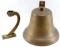 VINTAGE BRASS SHIPS BELL 12 BY 12 INCHES