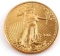 2016 GOLD 1/10 OZ AMERICAN EAGLE COIN BU