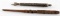 TWO ANTIQUE TORAH POINTERS WOOD STERLING SILVER