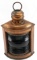 VINTAGE KILBORN SAUER GREEN GLASS SHIPS LANTERN