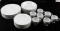 MIKASA CLASSIC FLAIR PORCELAIN DINNERWARE SET 30