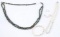 LOT OF PEARL NECKLACES & EARRINGS REAL & IMITATION