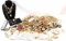 12 POUNDS OF UNMARKED GOLD TONE COSTUME JEWELRY