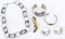 MODERNIST STERLING SILVER AND TAXCO JEWELRY
