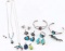 NATIVE AMERICAN STERLING SILVER JEWELRY LOT