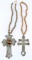 NATIVE AMERICAN HUDSON BAY FUR TRADE CROSS W BEADS