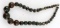 GREEN FOSSILIZED CORAL ROUND BEAD NECKLACE