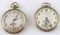 WALTHAM ANTIQUE POCKET WATCH LOT OF 2